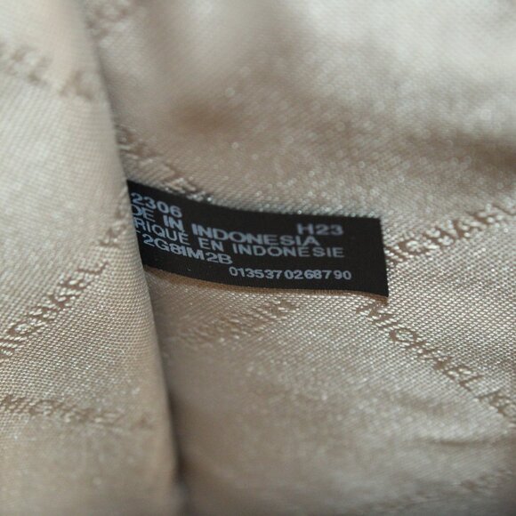 NWT Michael Kors Mimi Medium Logo Messenger Bag in Brown Coated Canvas - Picture 12 of 12